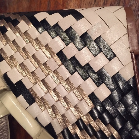 Cole Haan woven leather wedges - Picture 3 of 4